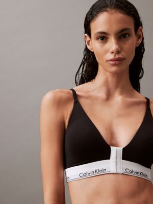 Calvin Klein – Moderner, ungefütterter Triangel-BH aus Baumwolle
