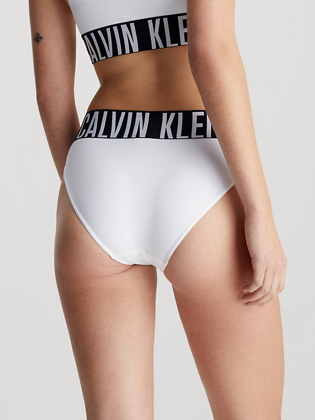 white bikini briefs - intense power for women calvin klein