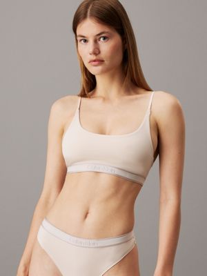 Bralette Tonal Logo Calvin Klein 000QF7957EJB1