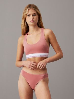 pink bralette - modern air for women calvin klein