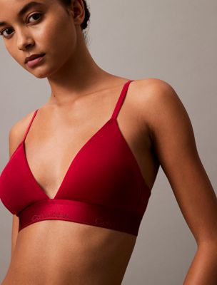 reggiseno a triangolo - modern cotton juneberry da donne calvin klein
