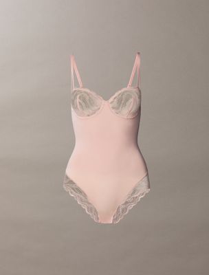 dreamscape bodysuit - sensual stretch lace for women calvin klein