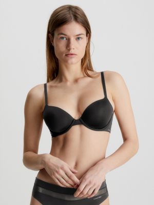 Calvin Klein Women's Perfectly Fit Flex Lightly Lined Perfect Coverage  T-Shirt Bra, Dove, 40B : Clothing, Shoes & Jewelry 