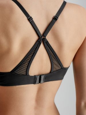 Calvin Klein Perfectly Fit T-Shirt Bra with Lace Skin F3004-02K - Free  Shipping at Largo Drive