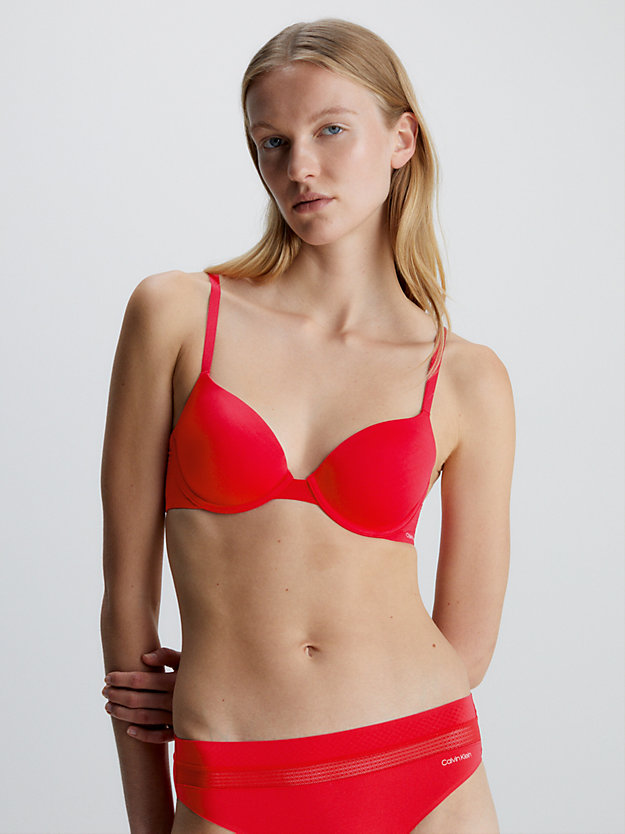 rouge t-shirt bra - perfectly fit flex for women calvin klein