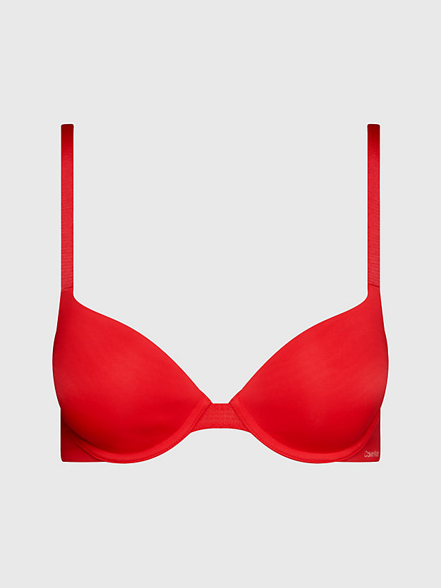 rouge biustonosz pod t-shirt - perfectly fit flex dla kobiety - calvin klein