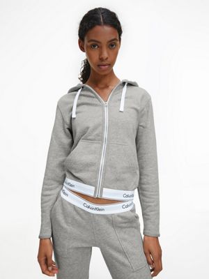 Calvin klein top hoodie full zip online