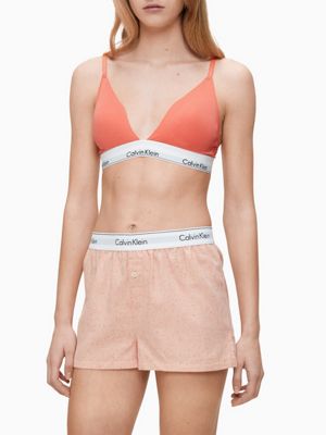 calvin klein pyjama shorts womens