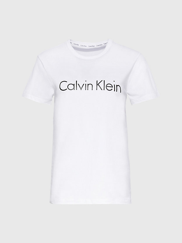 WHITE Pyjama Top - Comfort Cotton for women CALVIN KLEIN