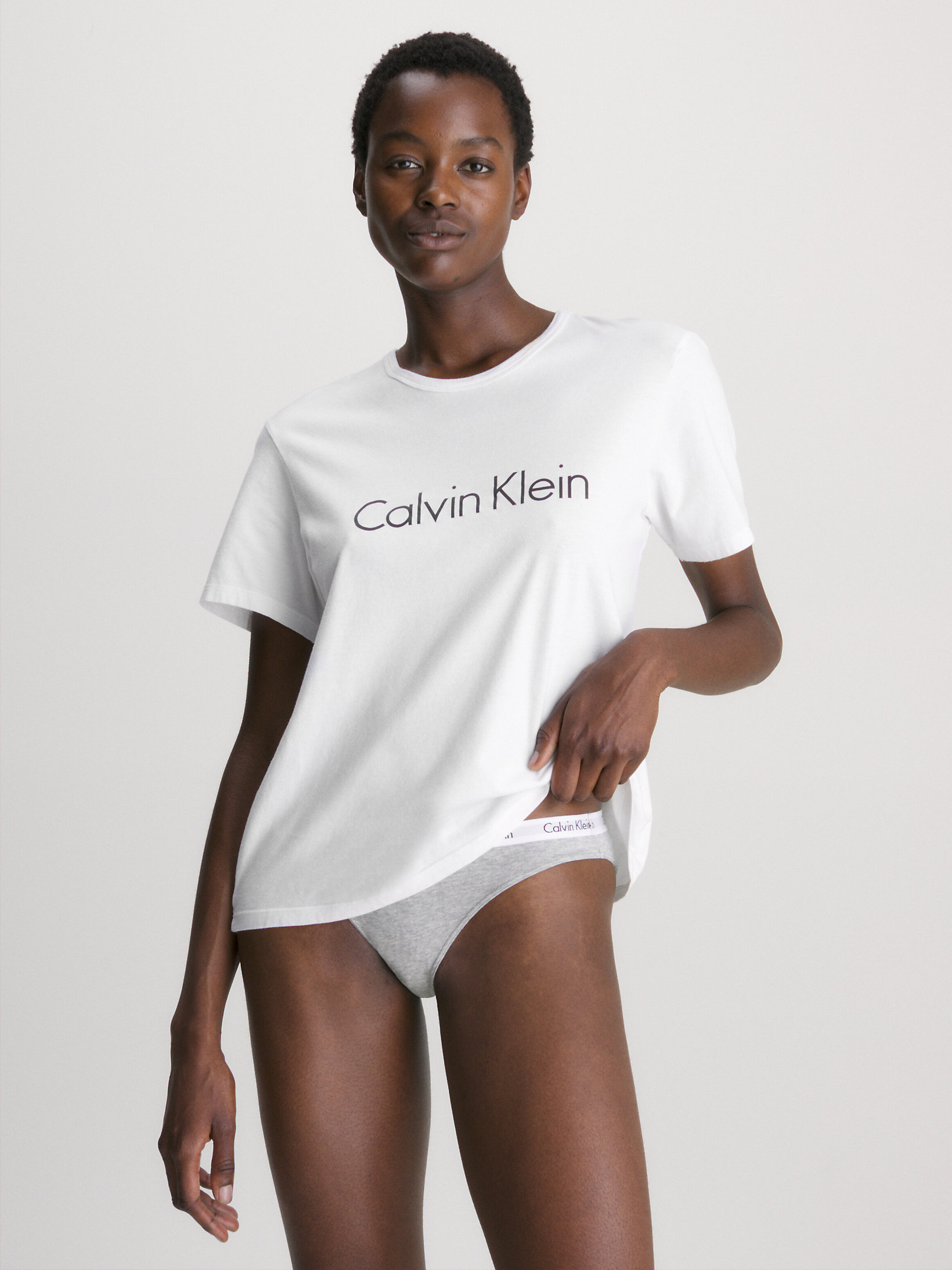 Pyjamatop Pure Cotton Calvin Klein Dames Kleding Nachtmode Pyjamas 