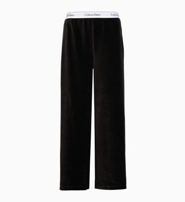 calvin klein velvet pants