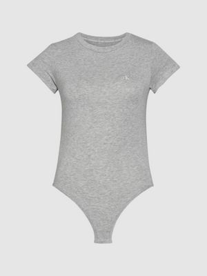 calvin klein bodysuit grey