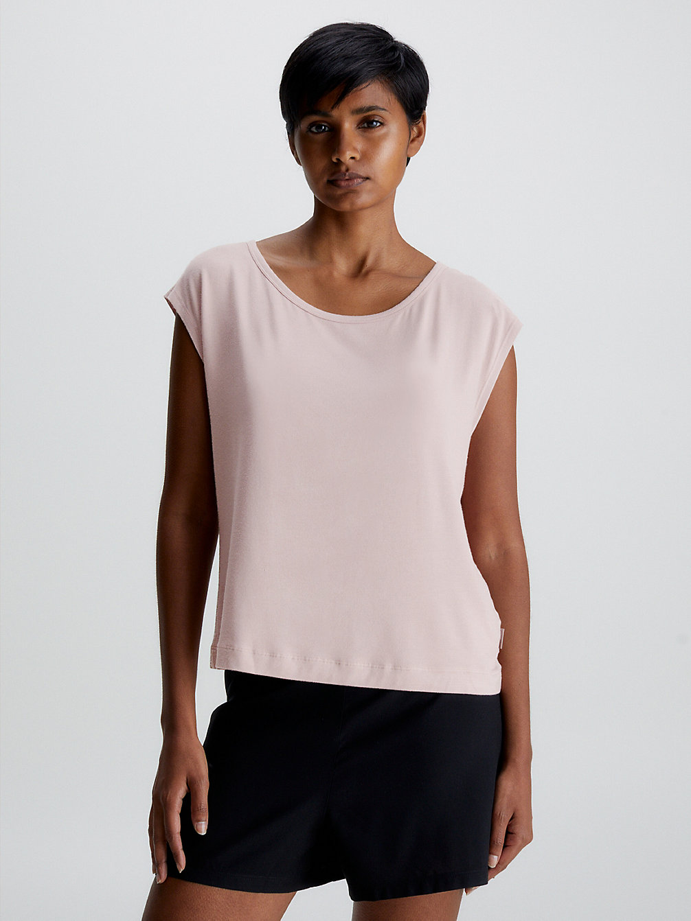 SUMMER TAUPE > T-Shirt Po Domu > undefined Kobiety - Calvin Klein
