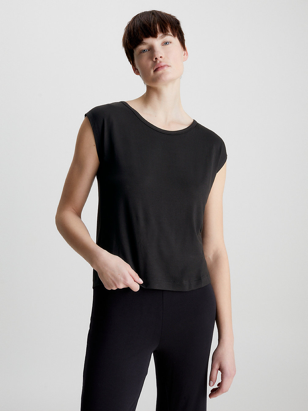 BLACK > T-Shirt Po Domu > undefined Kobiety - Calvin Klein