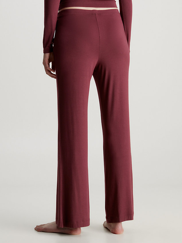 pantalon loungewear/ pantalon d'intérieur red pour femmes calvin klein