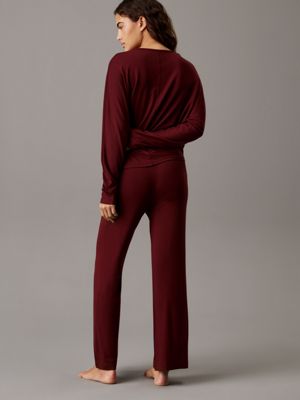 Calvin klein velour lounge pants online