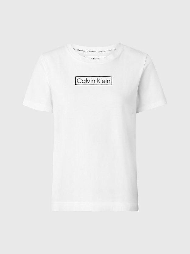 WHITE Lounge T-shirt - reimagined Heritage for women CALVIN KLEIN