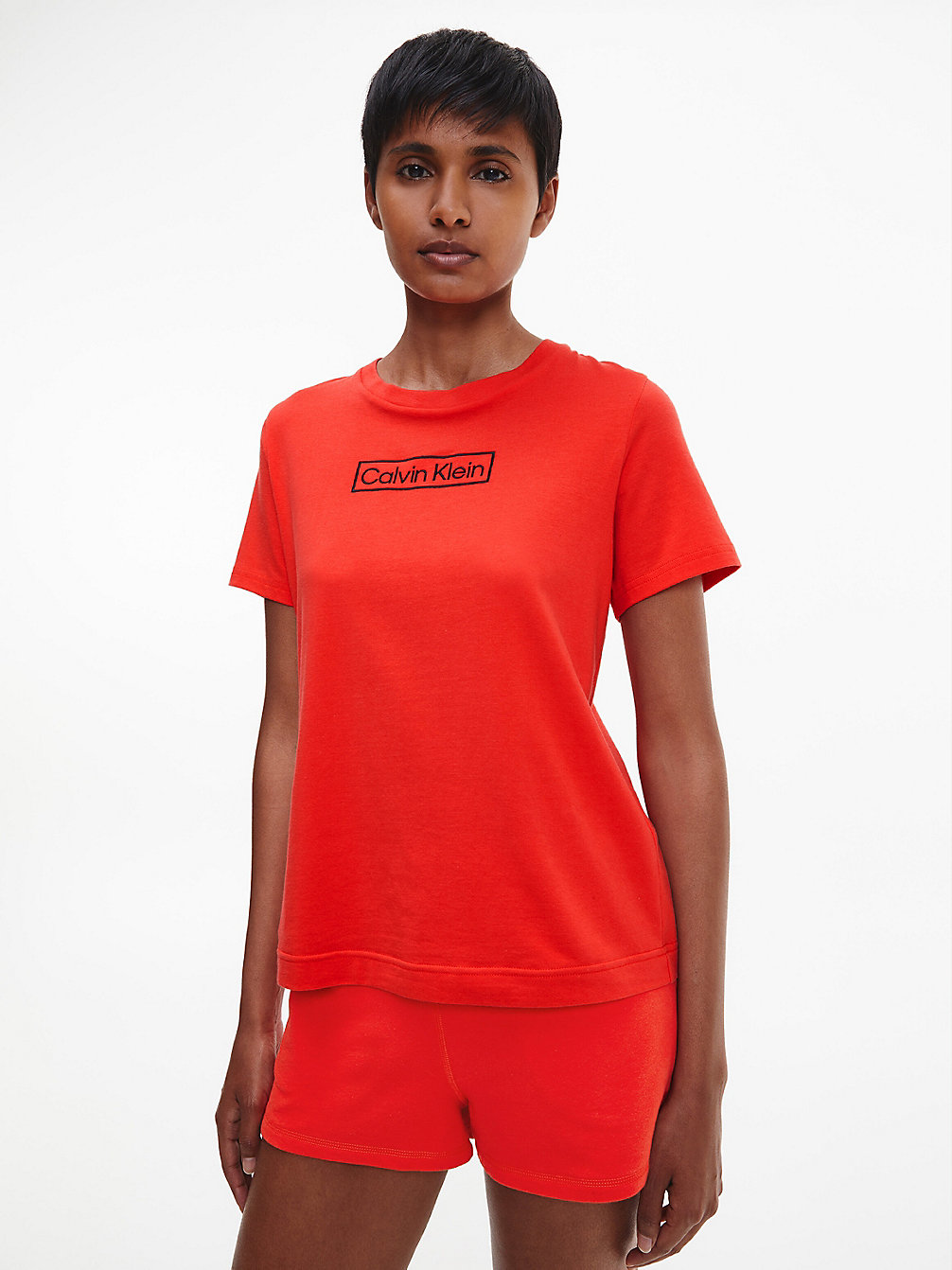 TUSCAN TERRA COTTA Lounge T-Shirt - Reimagined Heritage undefined women Calvin Klein