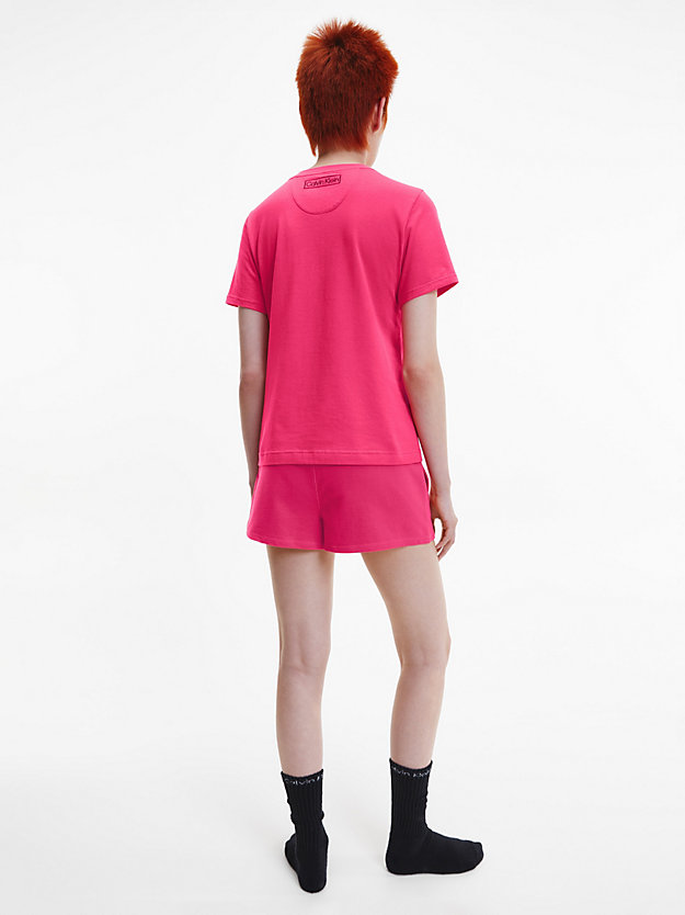PINK SPLENDOR Shorts Pyjama Set - Reimagined Heritage for women CALVIN KLEIN