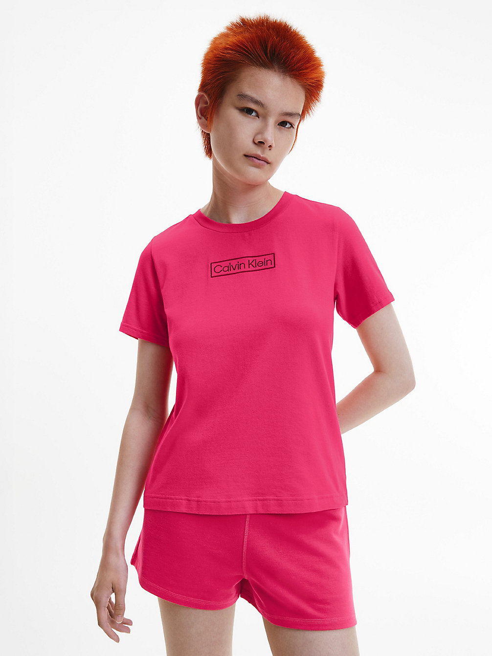 PINK SPLENDOR > Pyjamaset Met Short - Reimagined Heritage > undefined dames - Calvin Klein