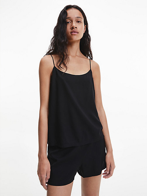 Womens Clothing Nightwear and sleepwear Pyjamas Reimagined Heritage in Black Calvin Klein Shorts Pyjama Set 