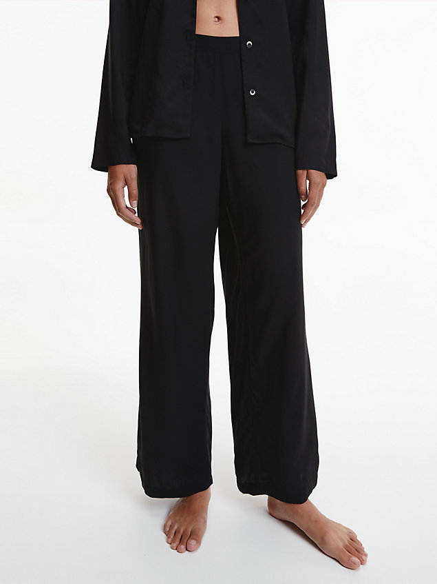 pantalon de pyjama black pour femmes calvin klein