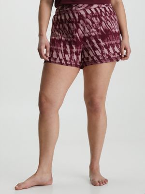 RPLIFE Kippen Bloemen Teal Womens Shorts Nachtkleding