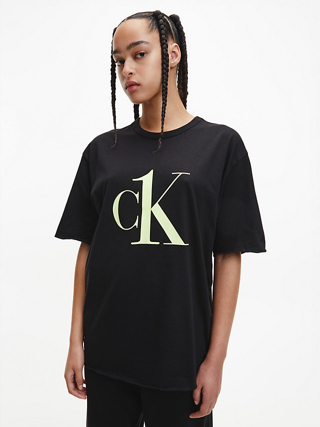 Black Pyjama Top - CK One undefined women Calvin Klein