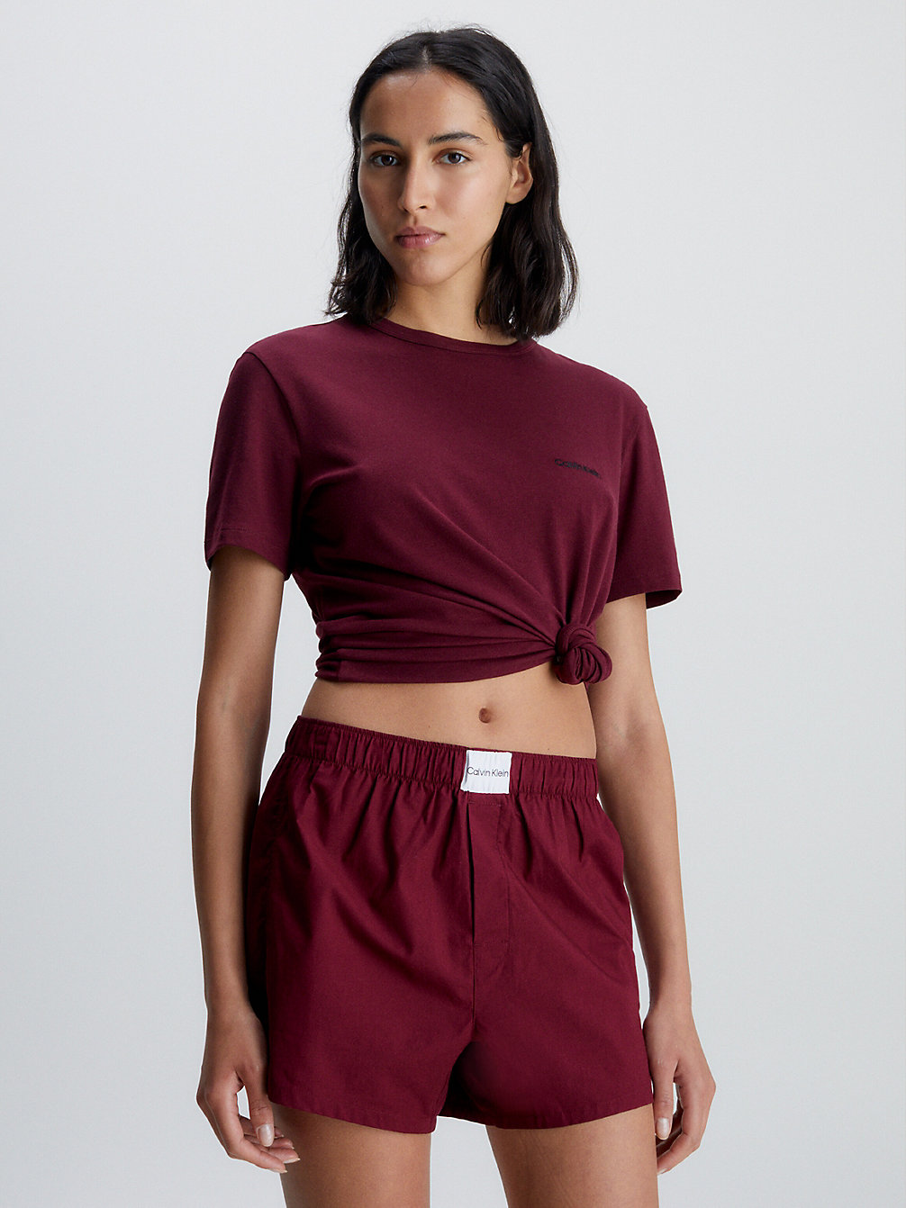 DEEP ROUGE Pyjama-Top - Pure Cotton undefined Damen Calvin Klein