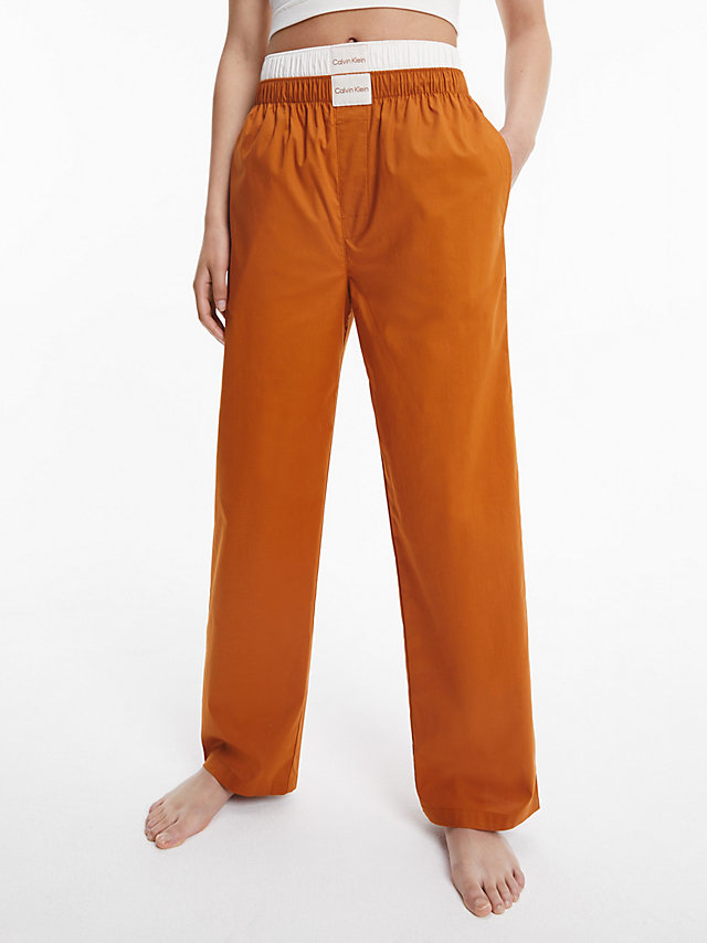 Caramel Brown > Pyjama-Hose - Pure Cotton > undefined Damen - Calvin Klein