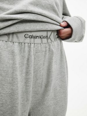 rechter Echter militie Pyjamabroek - Embossed icon Calvin Klein® | 000QS6922EP7A