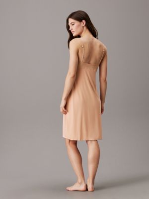 subtle bloom night dress - minimalist for women calvin klein