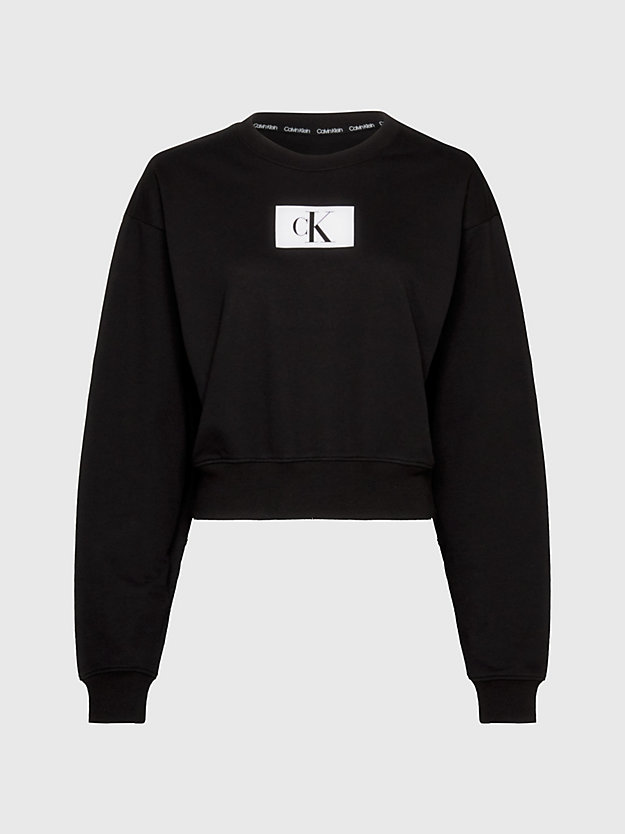 BLACK Lounge Sweatshirt - CK96 for women CALVIN KLEIN