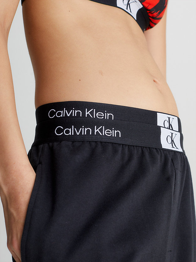 BLACK Spodnie dresowe po domu - CK96 dla Kobiety CALVIN KLEIN