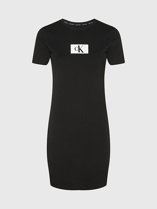 BLACK Night Dress - CK96 for women CALVIN KLEIN