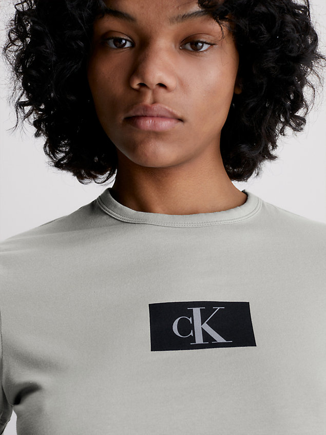 t-shirt d’intérieur - ck96 grey pour femmes calvin klein