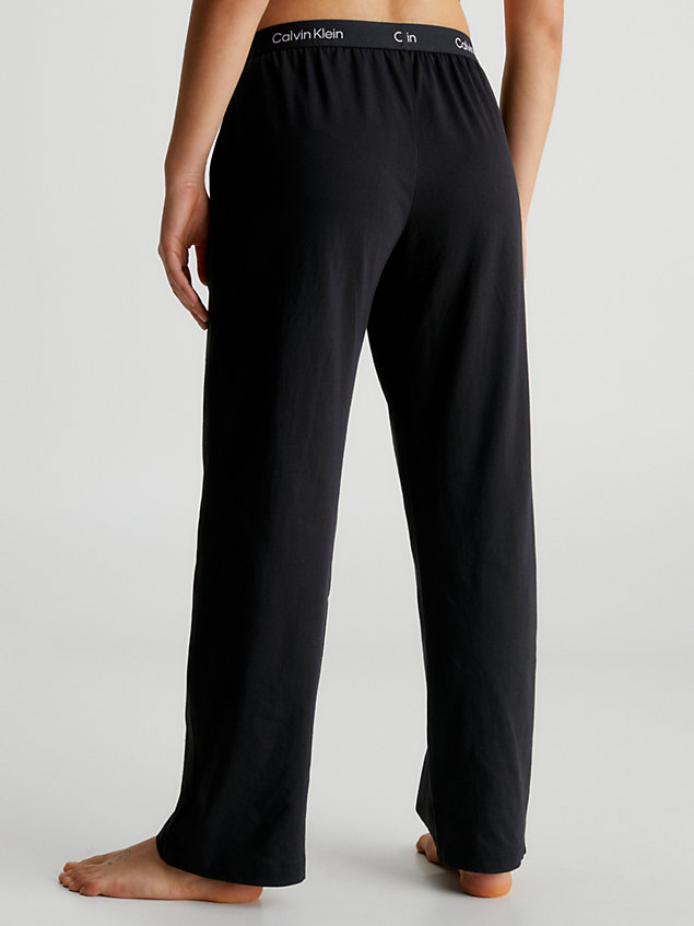 black pyjama pants - ck96 for women calvin klein