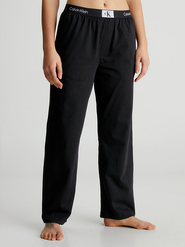 BLACK Pantalon de pyjama - CK96 for femmes CALVIN KLEIN