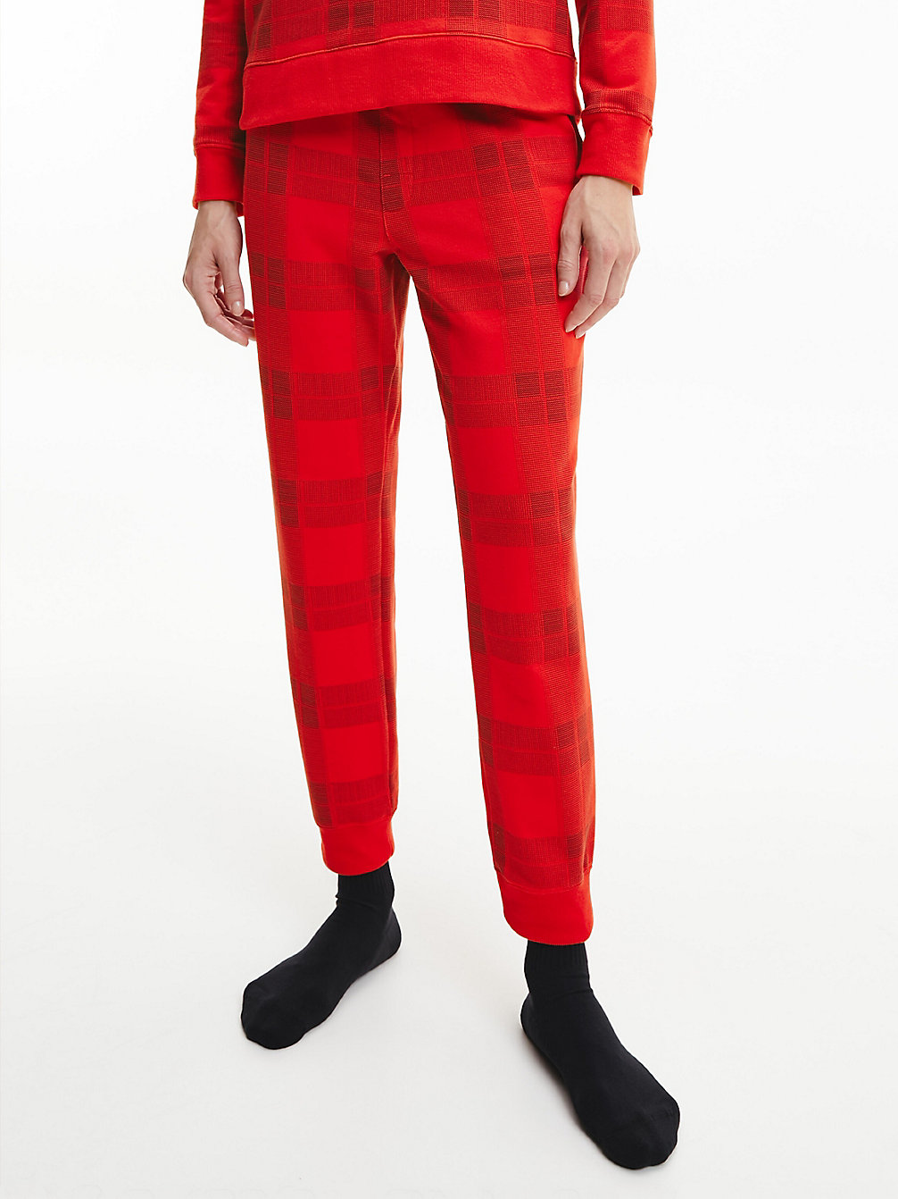 TEXTURED PLAID_EXACT Pyjama Pants - Modern Cotton undefined women Calvin Klein