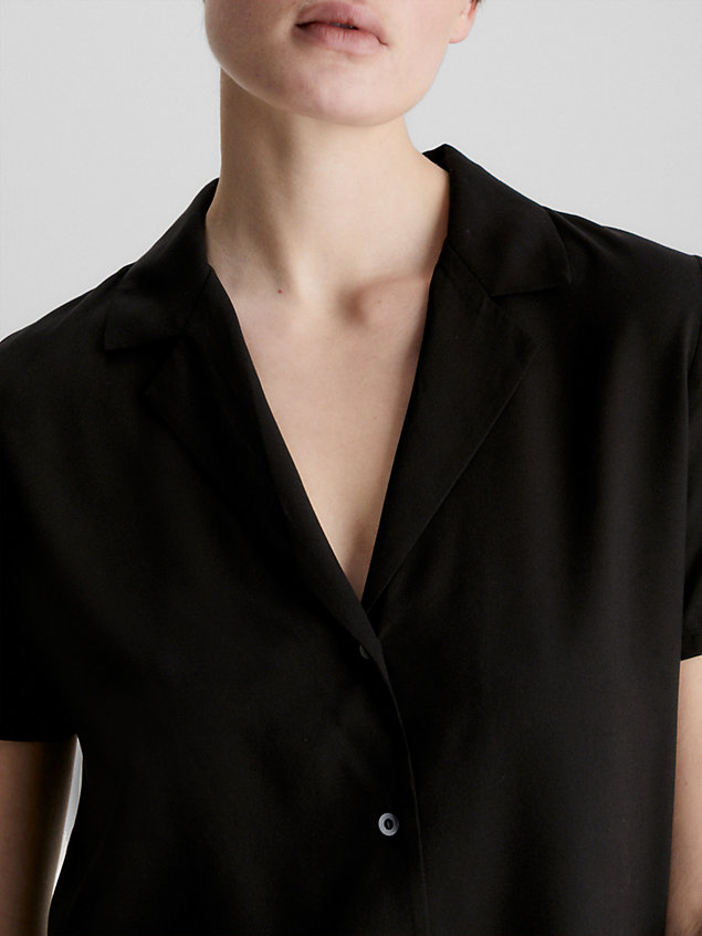 black szorty od piżamy dla kobiety - calvin klein