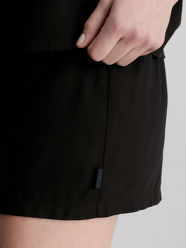 black szorty od piżamy dla kobiety - calvin klein