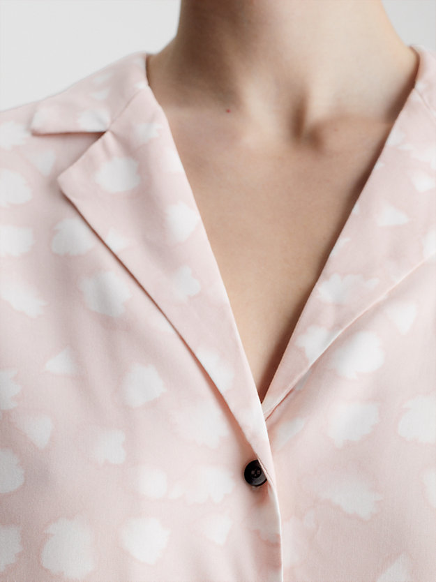 cyanotype daisy_nympthâ€™s thigh pyjama gift set for women calvin klein