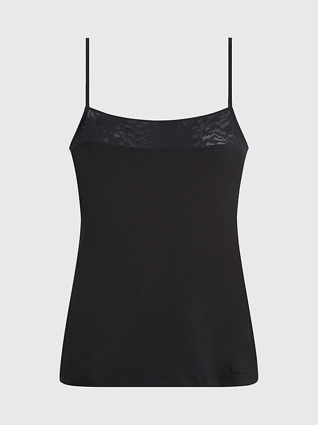 black camisole pyjama top - intrinsic for women calvin klein