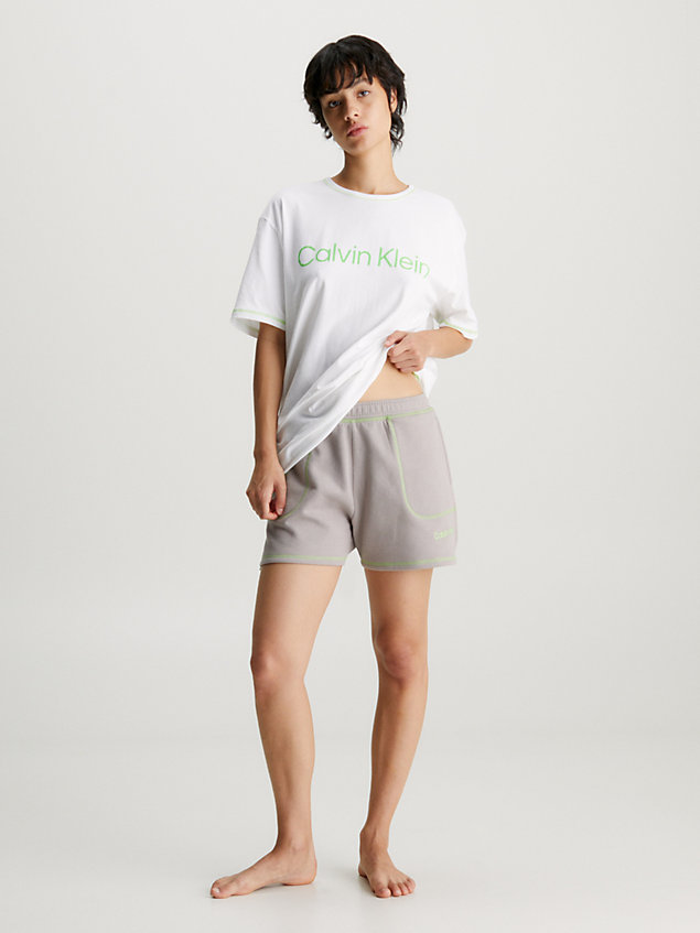conjunto de shorts de pijama - future shift multi de mujer calvin klein