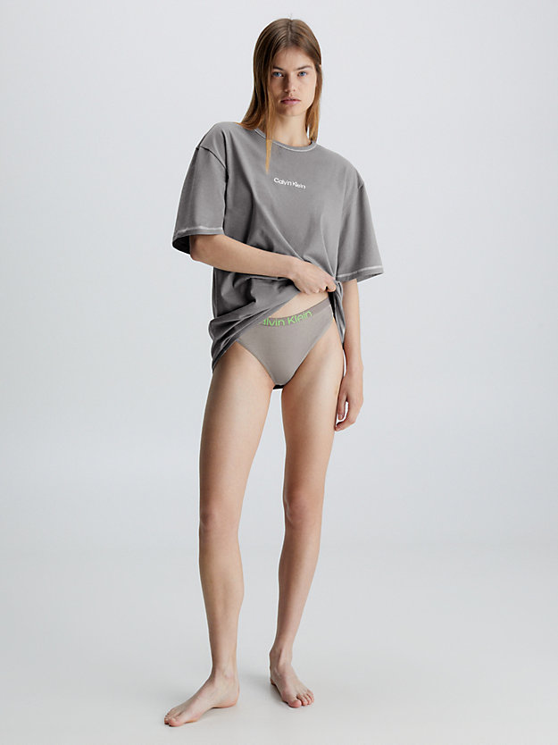 charcoal gray pyjama top - future shift for women calvin klein