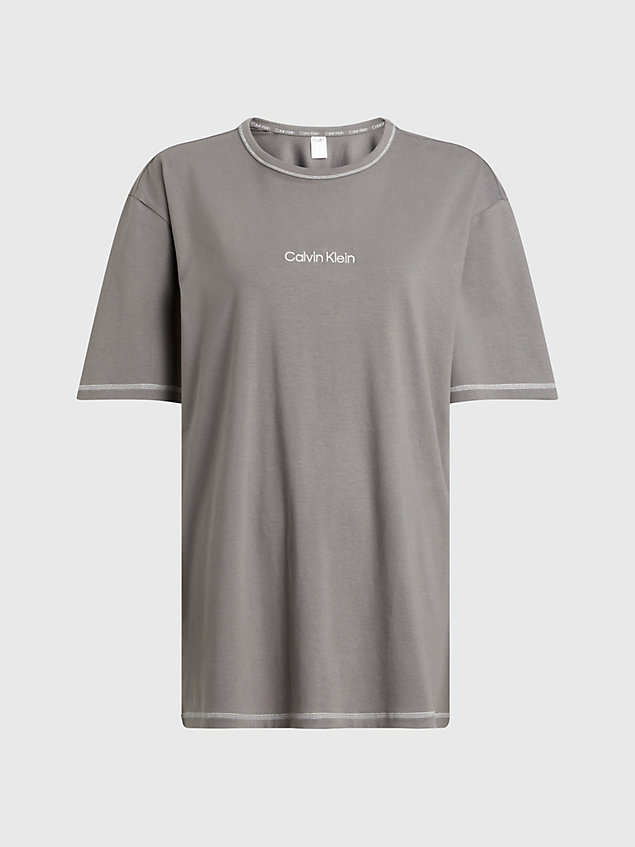 camiseta de pijama - future shift grey de mujer calvin klein
