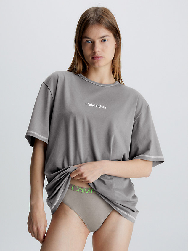 grey pyjama-top - future shift für damen - calvin klein