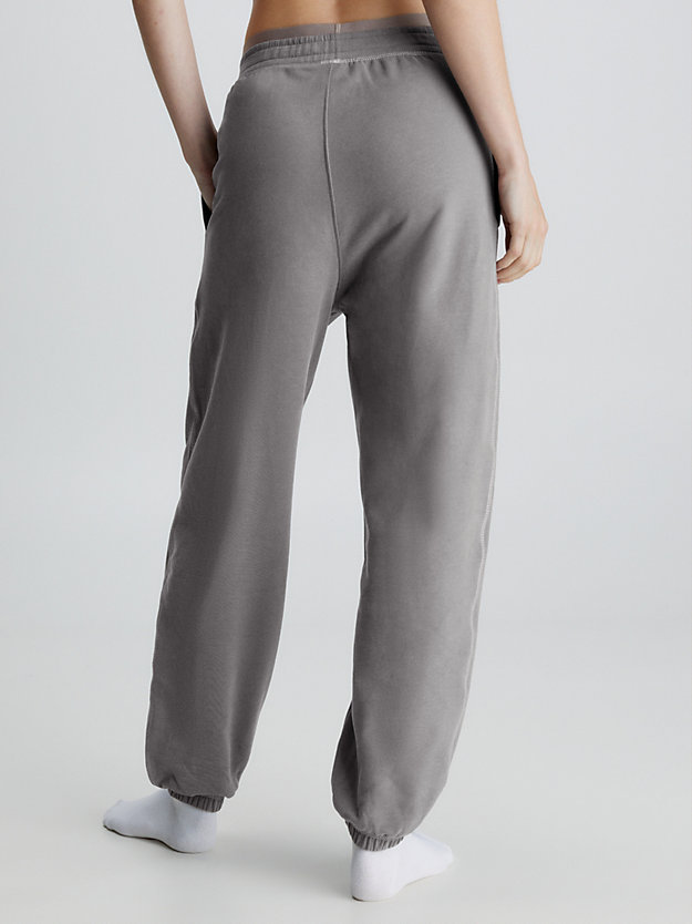 pantalon de jogging d'intérieur - future shift charcoal gray pour femmes calvin klein