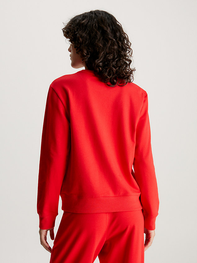 red bluza po domu - modern cotton dla kobiety - calvin klein