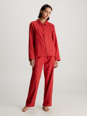 Ensemble pyjama logo classique à manches longues Calvin Klein